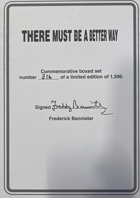 Lot 87 - FREDDIE BANNISTER BOX SET WITH POSTER / FRAMED PRINTS.