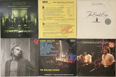 Lot 1206 - ROCK, POP, SOUL, COUNTRY, SOUNDTRACKS, 100+ LP UNIT JOB LOT
