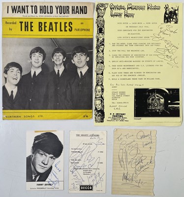 Lot 324 - AUTOGRAPHS AND MEMORABILIA INC LORD SUTCH / MOODY BLUES.
