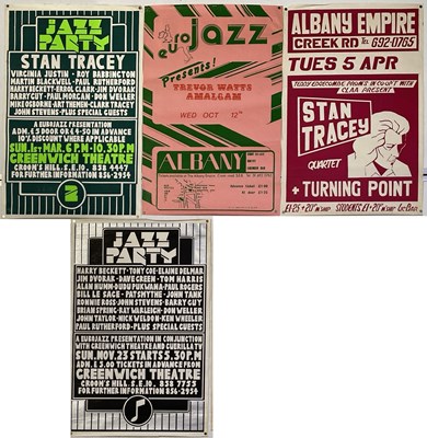 Lot 238 - ALBANY EMPIRE - ORIGINAL 1970S JAZZ POSTERS INC STAN TRACEY.