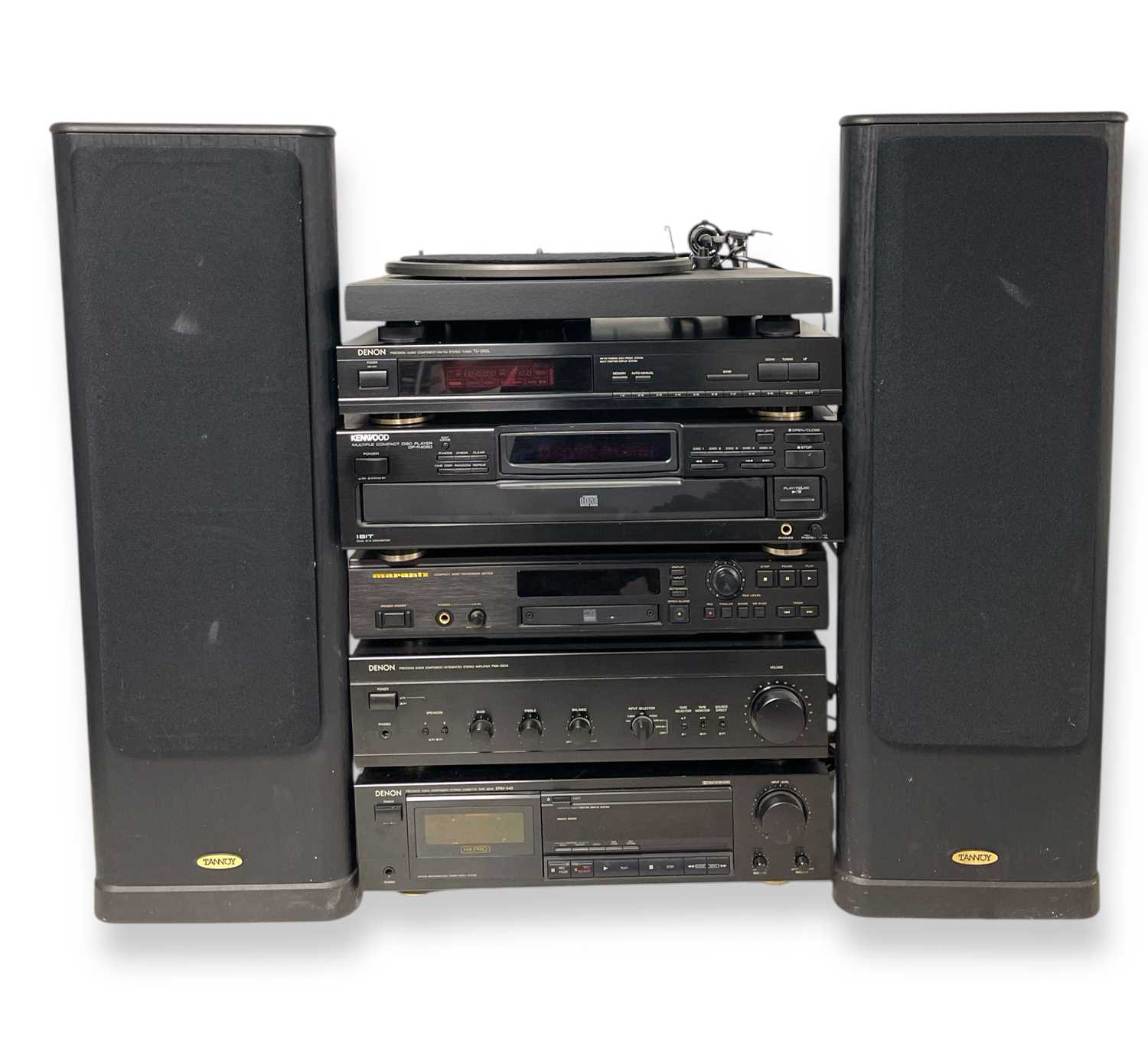 Lot 38 - AUDIO EQUIPMENT AND SPEAKERS.
