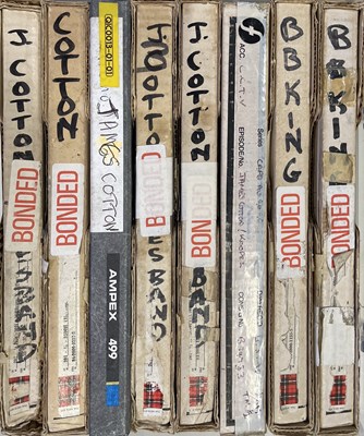 Lot 438 - CAFE AU GO GO LIVE RECORDINGS TAPE ARCHIVE - BB KING / J COTTON.