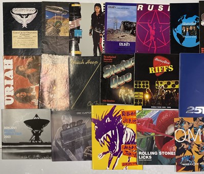 Lot 149 - CLASSIC ROCK / PROGRAMME AND TICKET COLLECTION 1970S-2000S.
