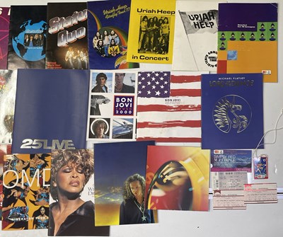 Lot 149 - CLASSIC ROCK / PROGRAMME AND TICKET COLLECTION 1970S-2000S.