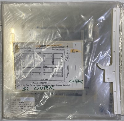 Lot 90 - ROXY MUSIC - ORIGINAL DESIGN/PRODUCTION MATERIALS FOR DIGIBOOK RELEASES.