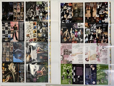 Lot 90 - ROXY MUSIC - ORIGINAL DESIGN/PRODUCTION MATERIALS FOR DIGIBOOK RELEASES.