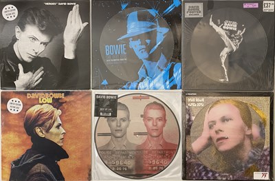 Lot 1290 - DAVID BOWIE - PICTURE DISCS - LP PACK