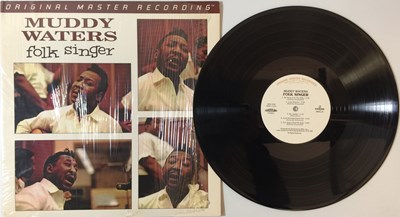 Lot 256 - MUDDY WATERS - FOLK SINGER LP (LIMITED EDITION - MFSL 1-201)