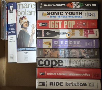 Lot 1191 - RIDE / INDIE / ROCK / MIXED - 7" / VHS COLLECTION