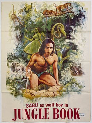 Lot 243 - JUNGLE BOOK - ORIGINAL PAKISTANI FILM POSTER.