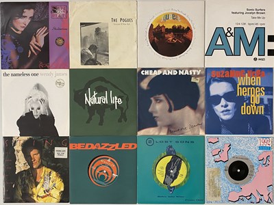 Lot 1306 - WAVE / ALT / ROCK / MIXED - 7" / CD COLLECTION