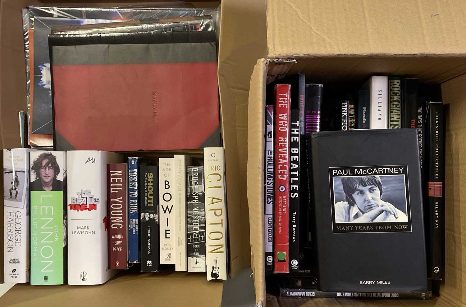 Lot 63 - MUSIC BOOKS AND PROGRAMMES.