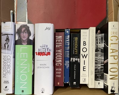 Lot 63 - MUSIC BOOKS AND PROGRAMMES.