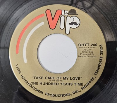 Lot 1332 - MODERN SOUL RARITY - ONE HUNDRED YEARS TIME - TAKE CARE OF MY LOVE 7" (OHYT-200)