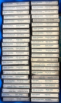 Lot 92 - RADIO CAROLINE - LARGE COLLECTION OF TAPES, BOOKS AND MEMORABILIA.