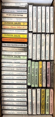 Lot 92 - RADIO CAROLINE - LARGE COLLECTION OF TAPES, BOOKS AND MEMORABILIA.