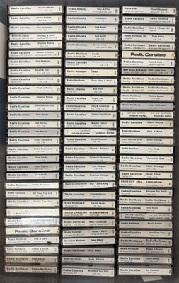 Lot 92 - RADIO CAROLINE - LARGE COLLECTION OF TAPES, BOOKS AND MEMORABILIA.