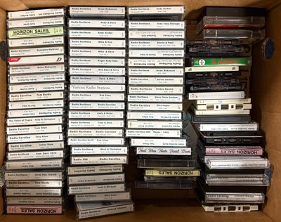 Lot 92 - RADIO CAROLINE - LARGE COLLECTION OF TAPES, BOOKS AND MEMORABILIA.