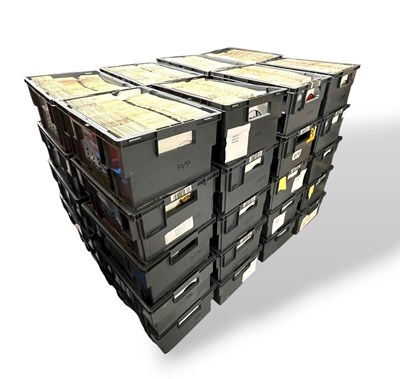 Lot 1326 - LARGE 7" COLLECTION (RADIO ARCHIVE WITH LIST AVAILABLE)