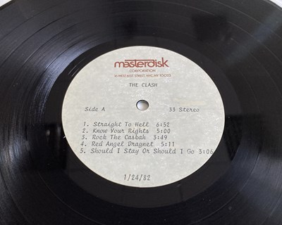 Lot 344 - THE CLASH - 'RAT PATROL FROM FORT BRAG' ACETATE LP (THE ORIGINAL COMBAT ROCK!)