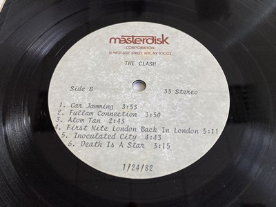 Lot 344 - THE CLASH - 'RAT PATROL FROM FORT BRAG' ACETATE LP (THE ORIGINAL COMBAT ROCK!)