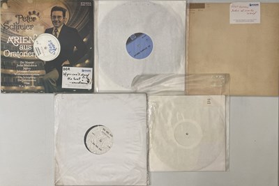 Lot 142 - STATUS QUO - WHITE LABELS/PROMOS/TEST PRESSINGS INC UNRELEASED EAST GERMAN WHITE LABEL.