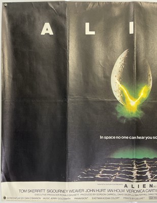 Lot 258 - ALIEN (1979) - ORIGINAL UK QUAD POSTER.