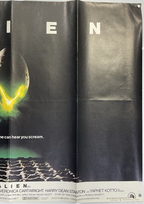 Lot 258 - ALIEN (1979) - ORIGINAL UK QUAD POSTER.