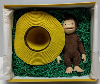 Lot 77 - R JOHN WRIGHT CURIOUS GEORGE DOLL 2001