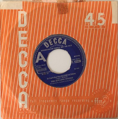 Lot 322 - THE ROLLING STONES - (I CAN'T GET NO) SATISFACTION 7" (ORIGINAL UK DEMO - F 12220)