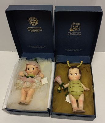 Lot 85 - R JOHN WRIGHT KEWPIES - FLIT AND FLEUR 99-00'