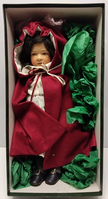 Lot 50 - R. JOHN WRIGHT LITTLE RED RIDING HOOD LIMITED EDITION FELT DOLL