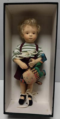 Lot 87 - R JOHN WRIGHT PLAYTIME COLLECTION - 'COLE 'DOLL ARTIST PROOF #1 2004