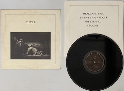 Lot 256 - JOY DIVISION - CLOSER LP (ORIGINAL UK 'TRANSLUCENT RED' COPY - FACTORY FACT 25)