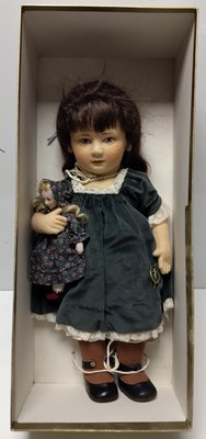 Lot 61 - R. JOHN WRIGHT RACHEL - SUNDAY BEST LIMITED EDITION FELT DOLL
