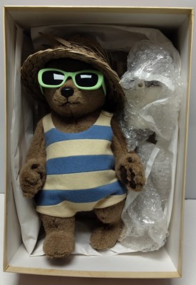 Lot 90 - R JOHN WRIGHT PADDINGTON AT THE BEACH BEAR 2002