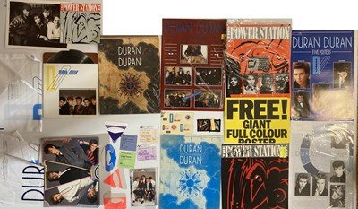 Lot 11 - DURAN DURAN MEMORABILIA
