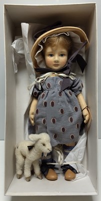 Lot 68 - R. JOHN WRIGHT LITTLE BO-PEEP LIMITED EDITION FELT DOLL