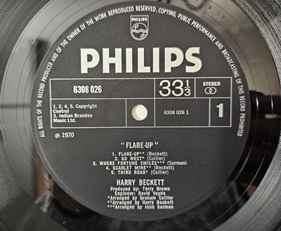 Lot 194 - HARRY BECKETT - FLARE UP - UK 1970 ORIGINAL PRESS. RARE BRITISH JAZZ LP