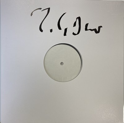 Lot 109 - MARK KNOPFLER SIGNED WHITE LABEL TEST PRESSING.