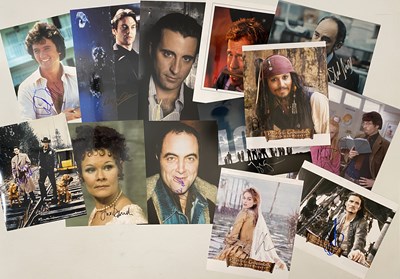 Lot 201 - FILM STAR SIGNED PHOTOS.