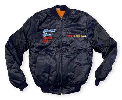 Lot 273 - STATUS QUO - ORIGINAL END OF THE ROAD TOUR JACKET.