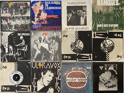 Lot 1127 - LARGE COLLECTION OF 7" PUNK/NEW WAVE/SYNTH/2-TONE/POP SINGLES