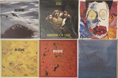 Lot 11 - RIDE - LP/12" COLLECTION (INCLUDING SIGNED)