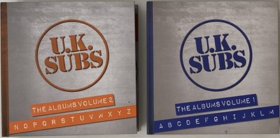 Lot 7 - X 2 UK SUBS LIMITED/NUMBERED 'THE ALBUMS' CD BOXSET COLLECTIONS