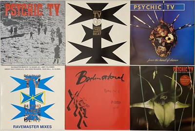 Lot 8 - PSYCHIC TV LP, 12" & LIVE/REMIXES COLLECTION - 1980'S/90'S PRESSINGS