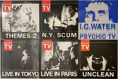 Lot 9 - PSYCHIC TV 12"/PICTURE DISC/LIMITED + NUMBERED 7" ROMAN P.