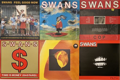 Lot 10 - SWANS COLLECTION - ORIGINAL UK & EU LP'S/12"/EP'S