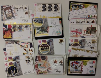 Lot 66 - SIGNED OLYMPICS FIRST DAY COVER PACK