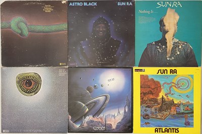 Lot 1 - RARE SUN RA LP'S USA/ITALY/FRANCE PRESS, 70'S - 90'S